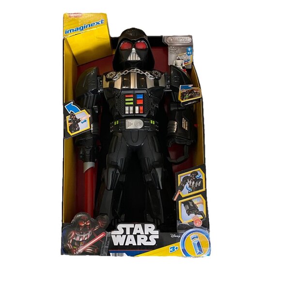 Star Wars Imaginext Darth Vader Bot elektromos figura / játékkészlet 68 Star Wars Imaginext Darth Vader Bot elektromos figura / játékkészlet 68